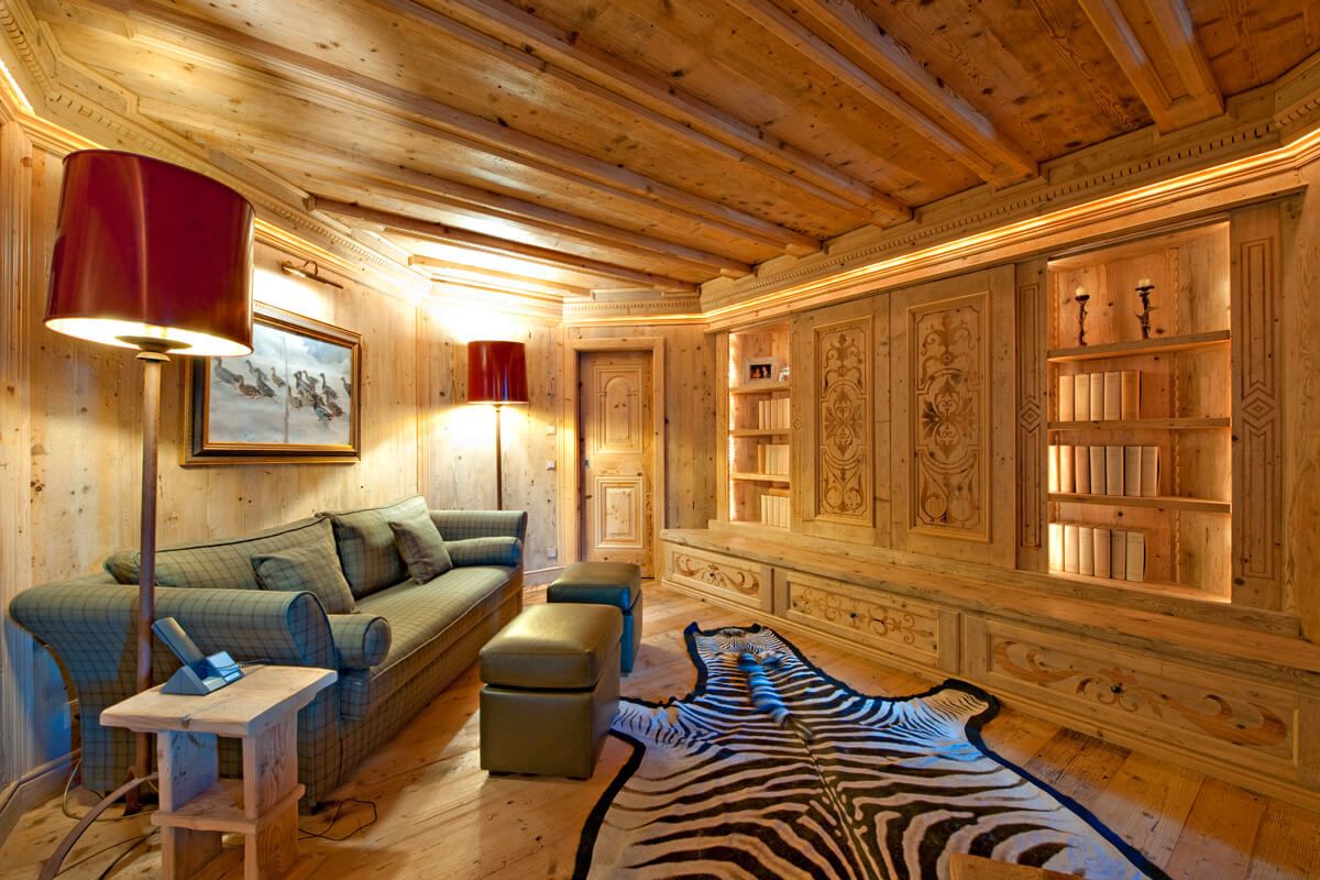 soluzione di arredo per interni in legno - Bruno Clalüna