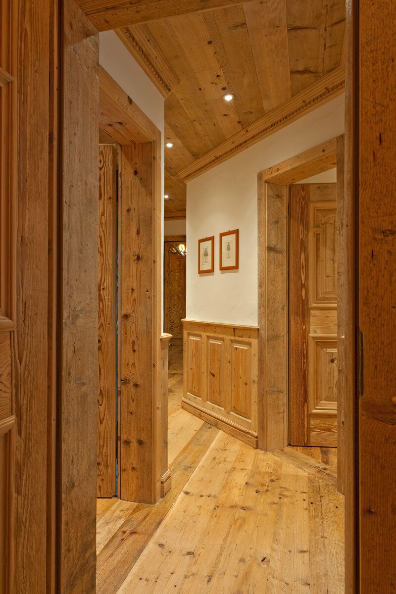 porte e pavimento in legno - Bruno Clalüna