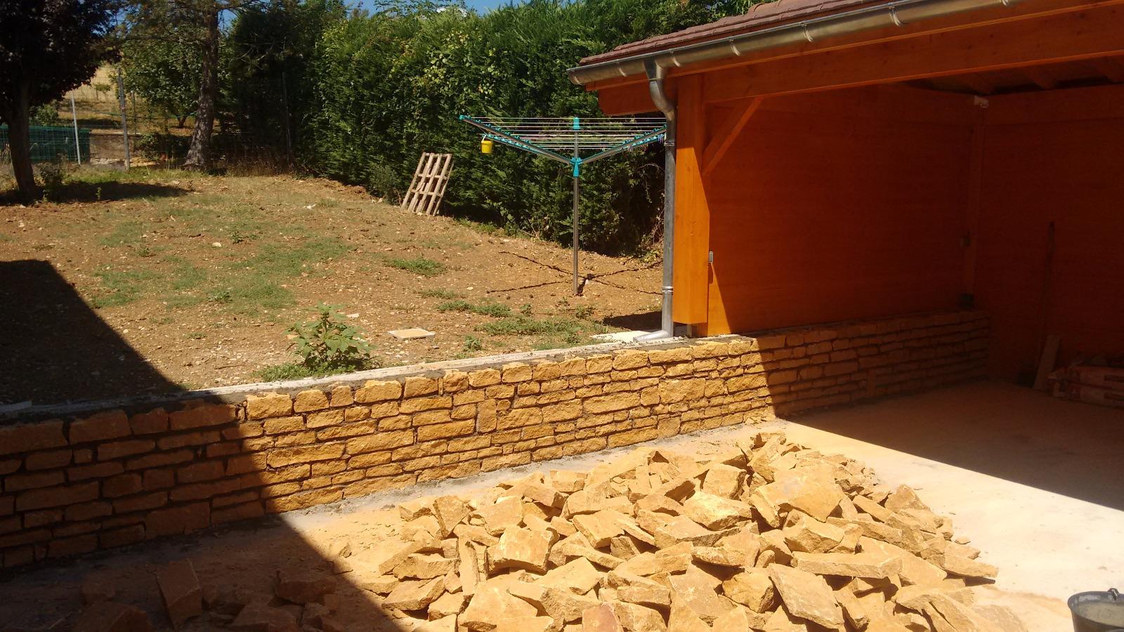 réalisation mur doublé en pierres été 2016 (8)