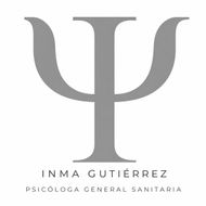Logo gris con la letra psi y el texto “INMA GUTIÉRREZ, PSICÓLOGA GENERAL SANITARIA”