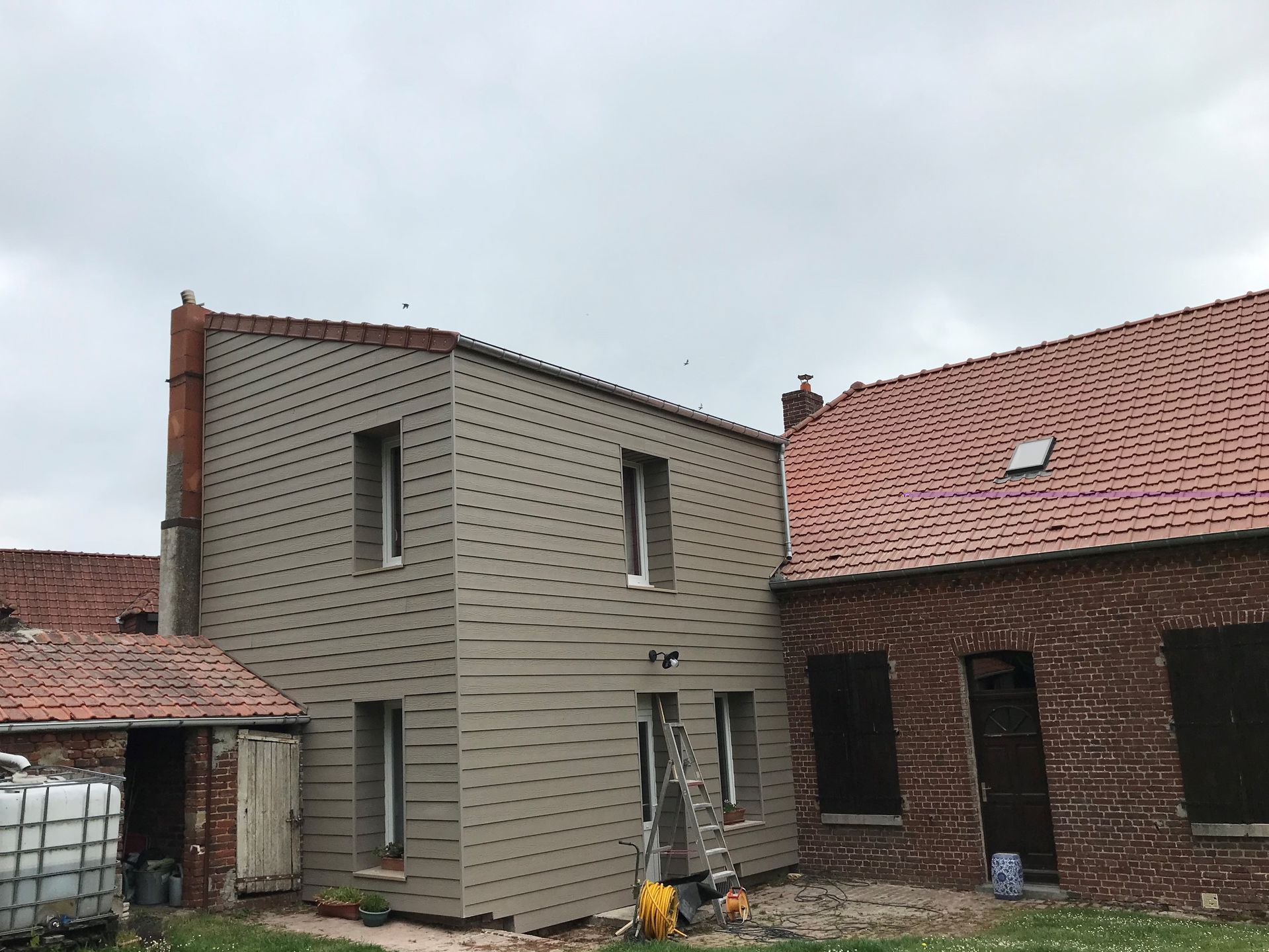 Toiture en tuiles