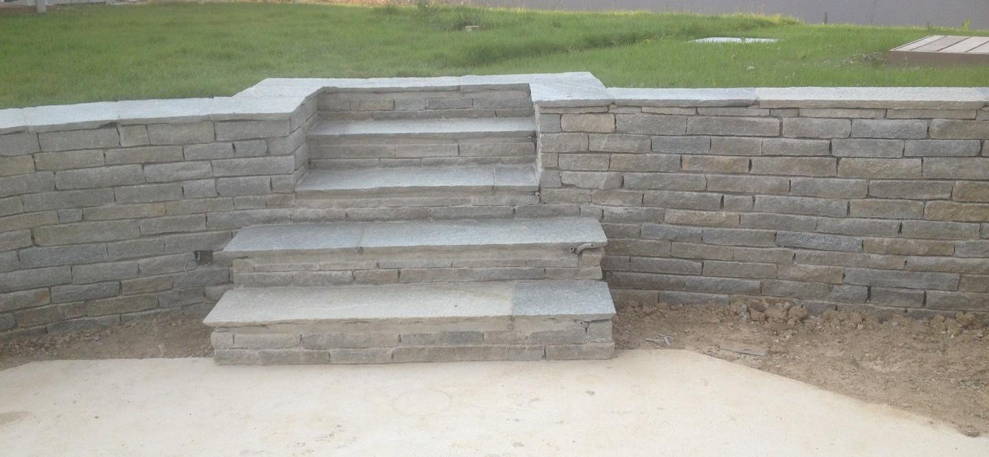 AMPR - Maçonnerie Paysagère - Création Escalier en pierres