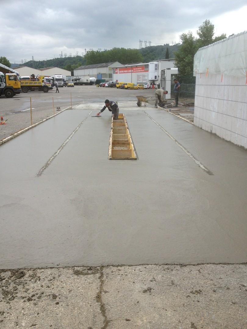 Dalle pour air de lavage auto