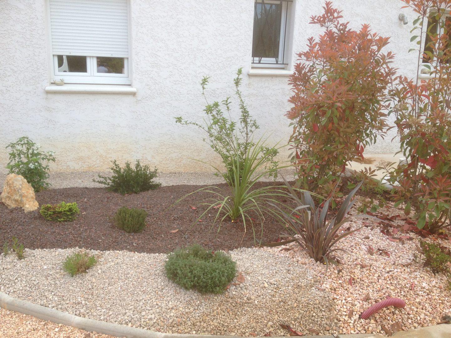 Réalisation de massifs paysagés