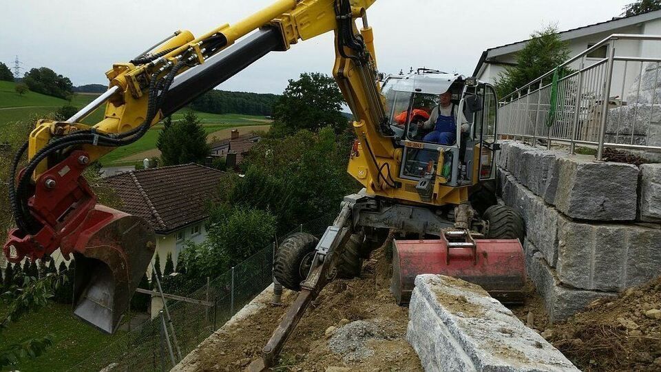 Arbeit der Braun Gartenbau AG