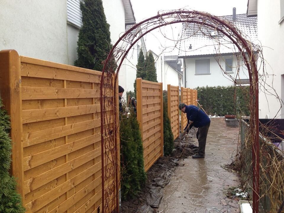 Arbeit der Braun Gartenbau AG