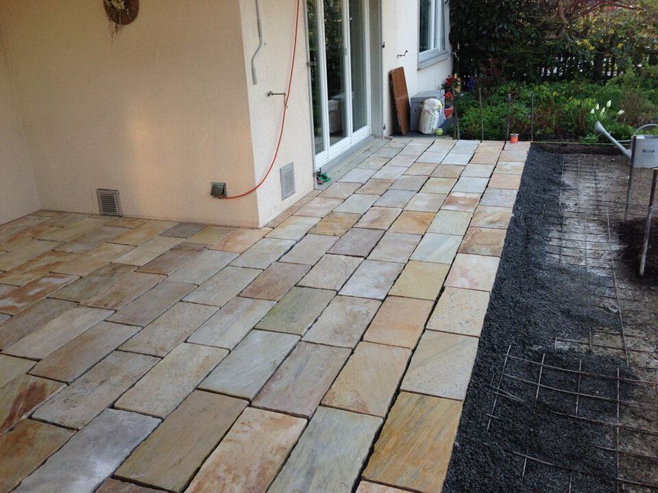 Arbeit der Braun Gartenbau AG