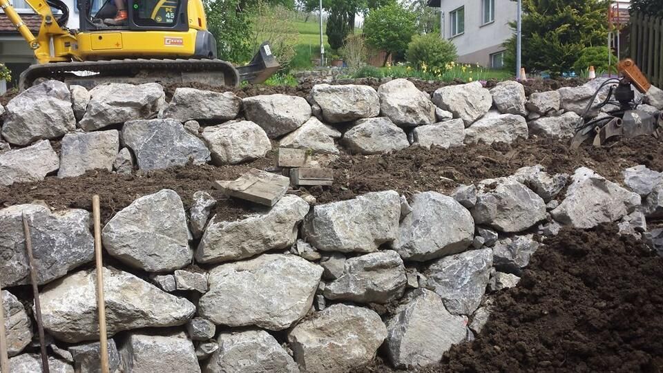 Arbeit der Braun Gartenbau AG