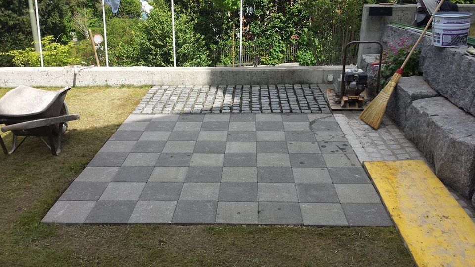 Arbeit der Braun Gartenbau AG