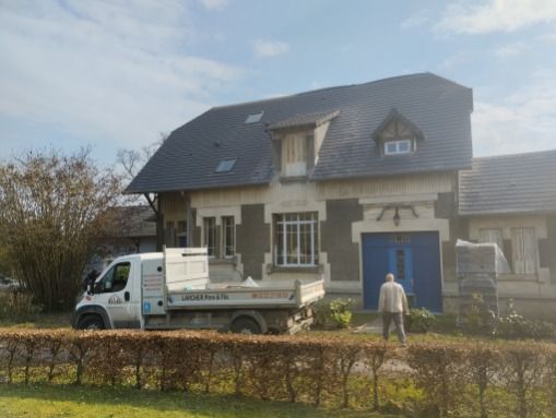 Maison avec revêtement avant