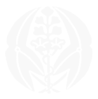 Weiße stilisierte Blume mit Blättern und Blütenblättern in einem Kreis.