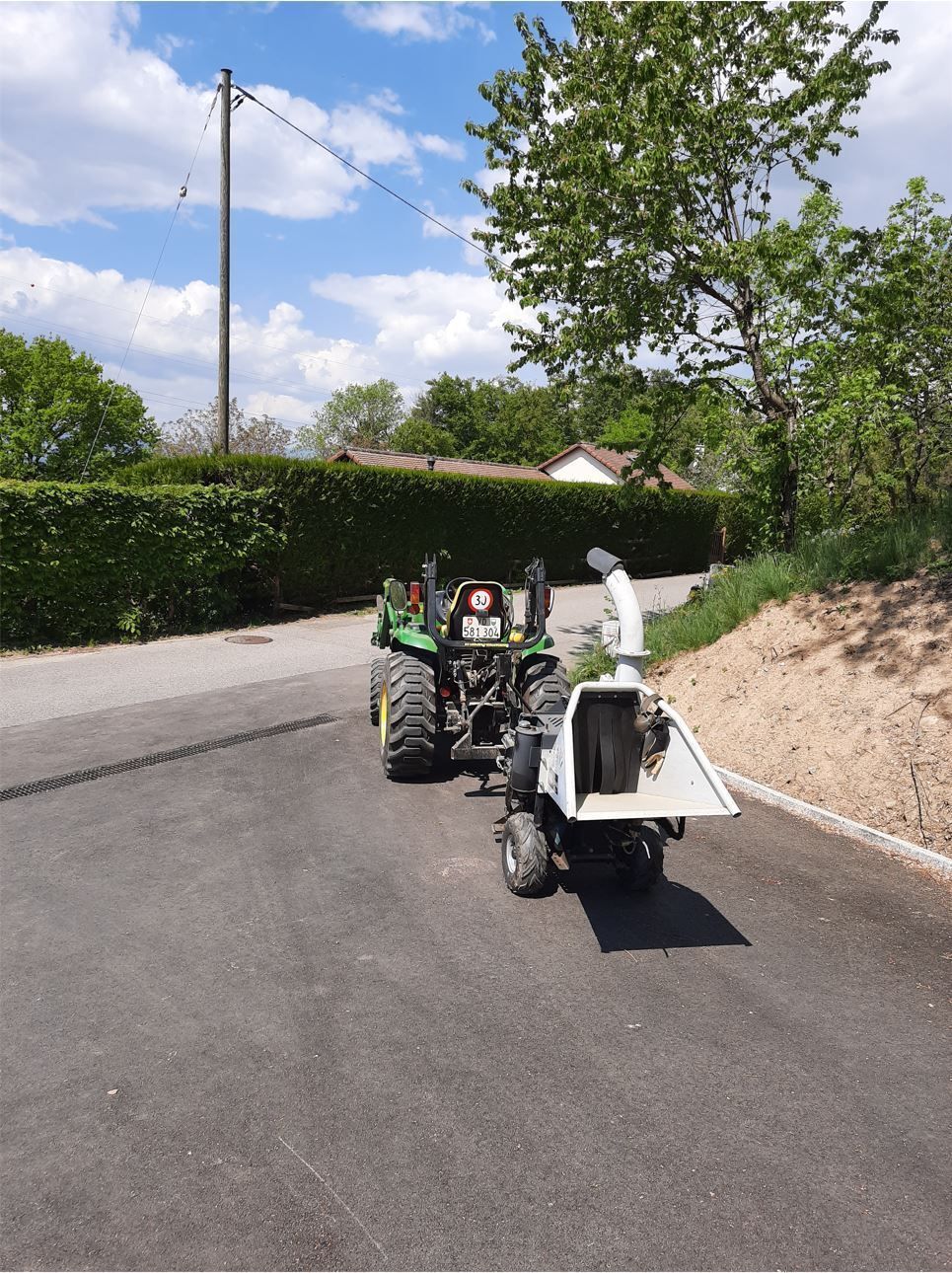 Frédéric Staehli Services Sàrl - Terrassement du Gros-de-Vaud SA - location de machines - pelle araignée – tracteur - porteur