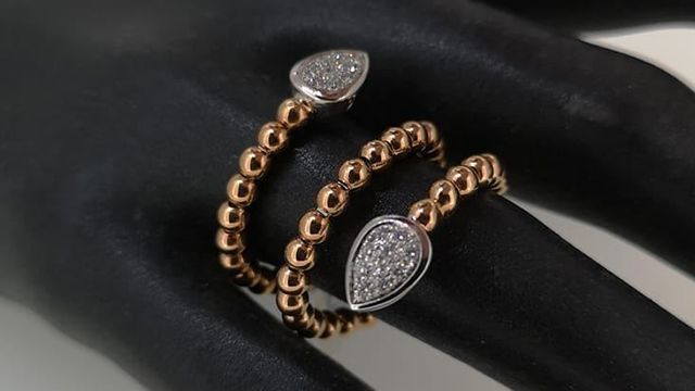 Bague moderne en vente