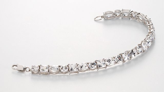 Bracelet or et diamant