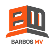Vers Accueil Barbos MV. Logo de Barbos MV.