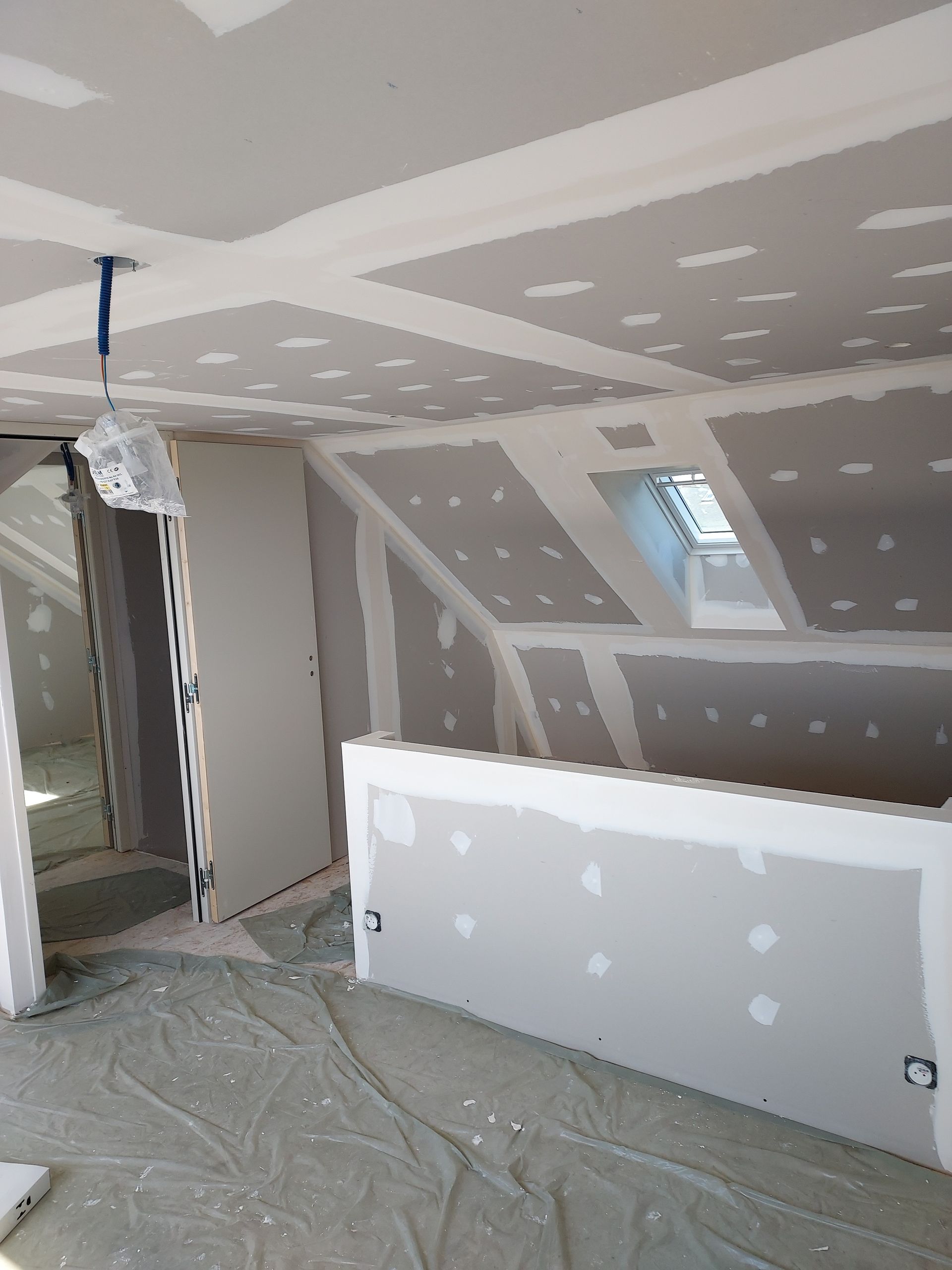 Rénovation énergétique - Aménagement des combles, cloisons sèches