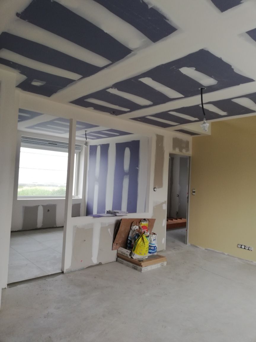 Rénovation énergétique - Isolation thermiques par l'intérieur avec cloisons sèches à Brest