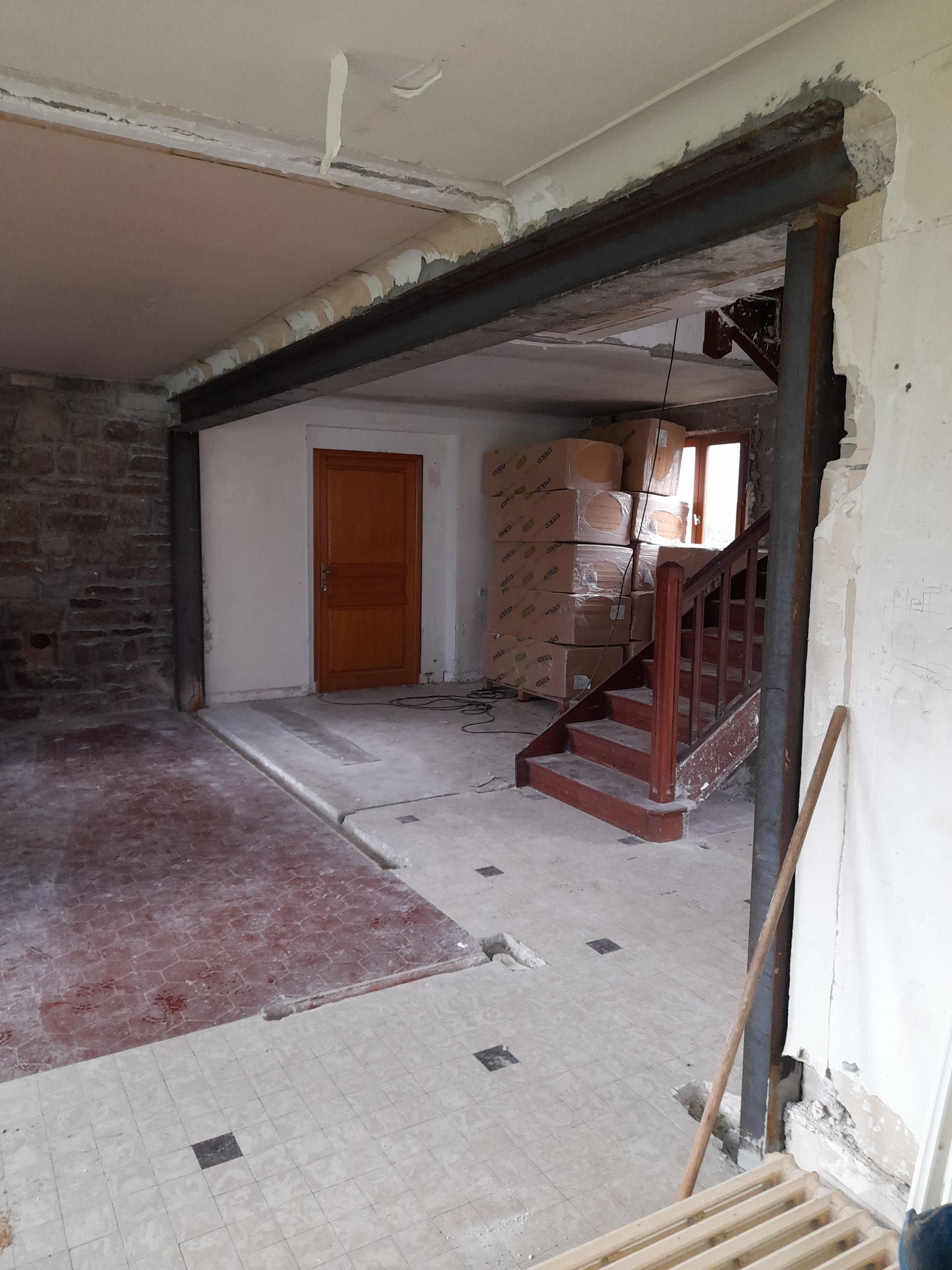 Rénovation de maison - Création d'ouvertures à Brest