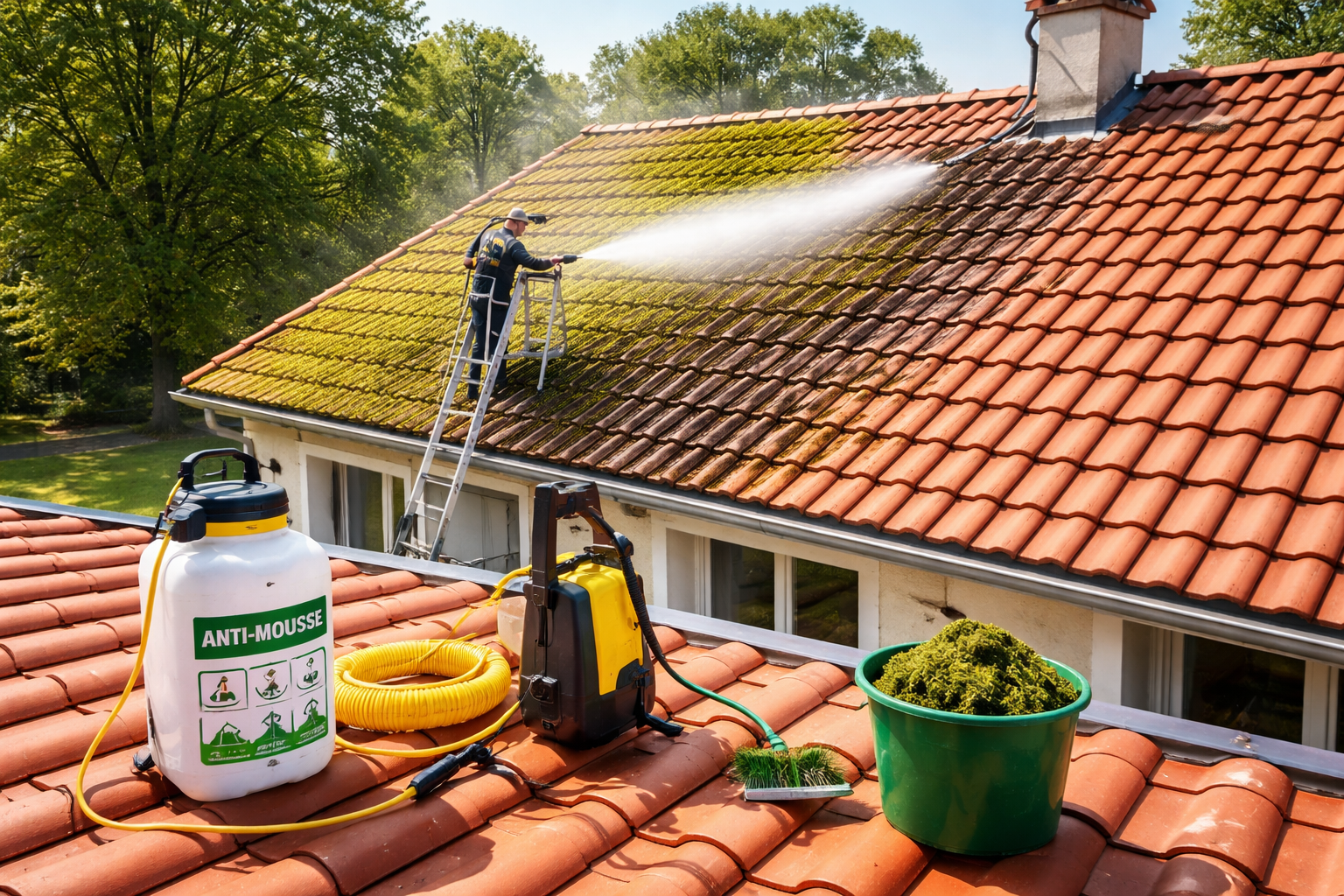 Traitement anti-mousse