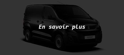 Fourgonnette Peugeot Expert avec la mention En savoir plus.