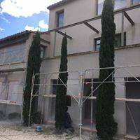 Chantier ravalement de façade