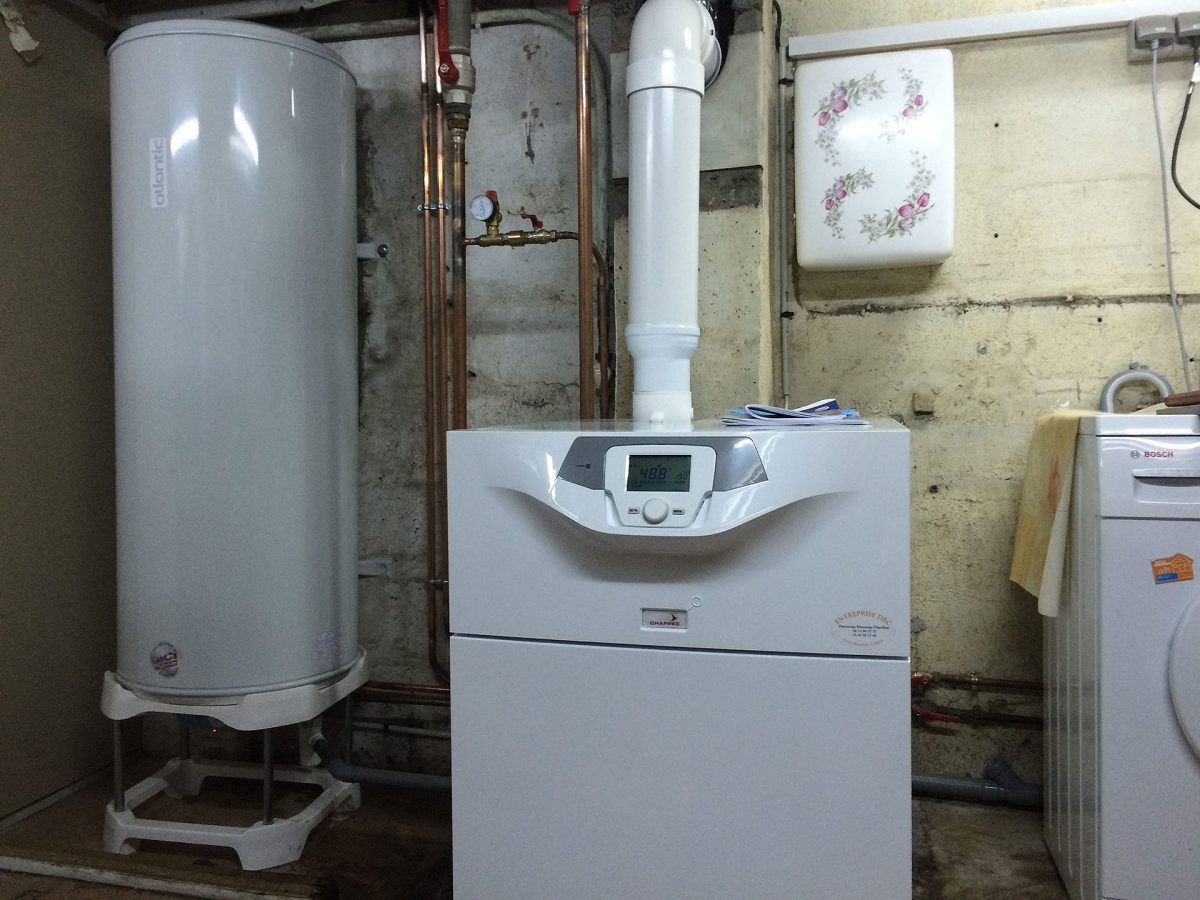 Un adoucisseur d'eau.