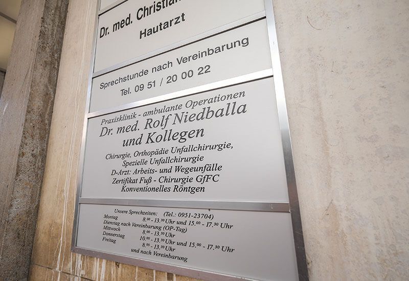 Praxis Dr. med. Rolf Niedballa Bamberg