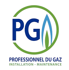 Un logo pour une entreprise professionnelle d'installation et de maintenance de gaz.
