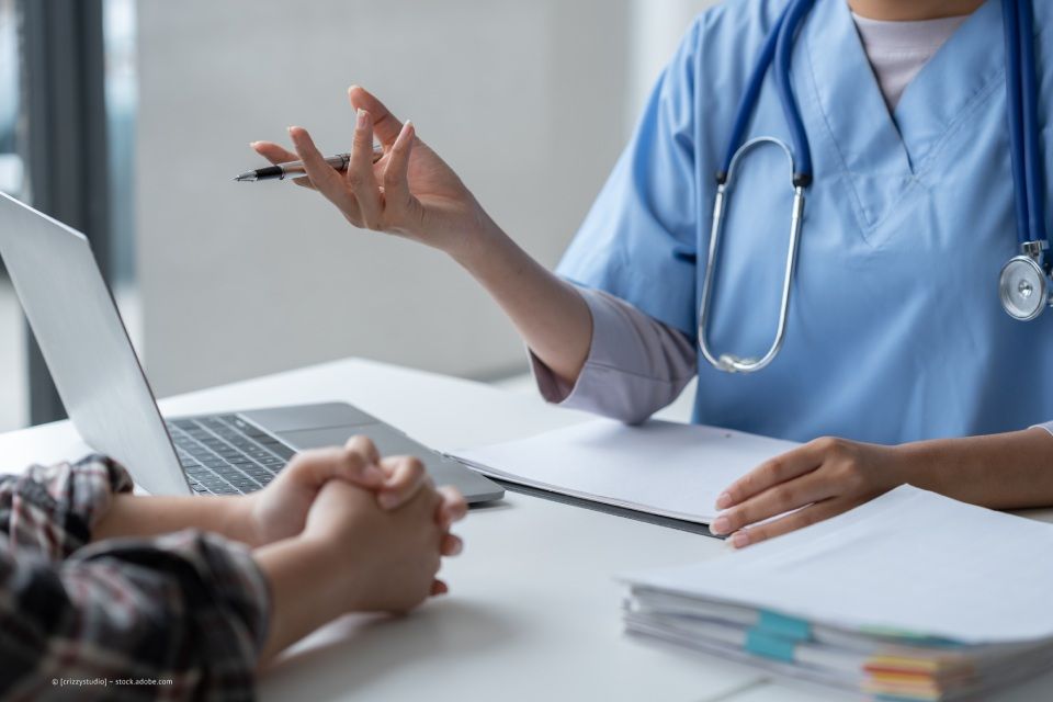 Bild von Arztbesprechung