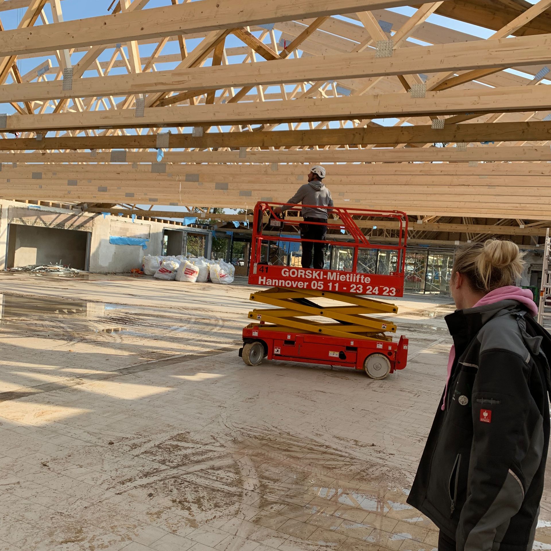 Ingenieurholzbau Aldi Markt