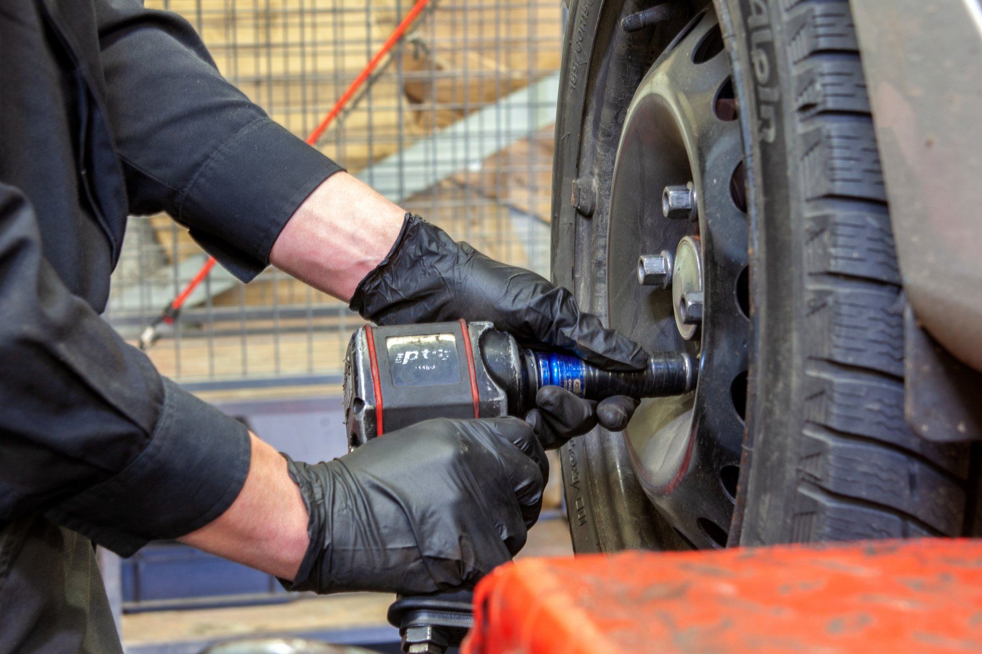 DEPOSE POSE D UNE ROUE