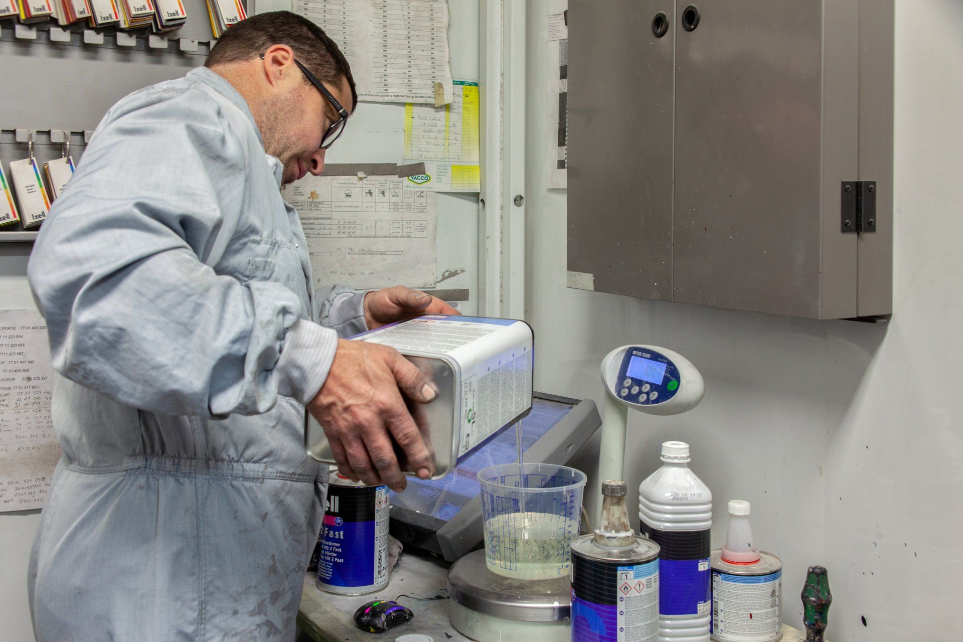 PREPARATION DU VERNIS