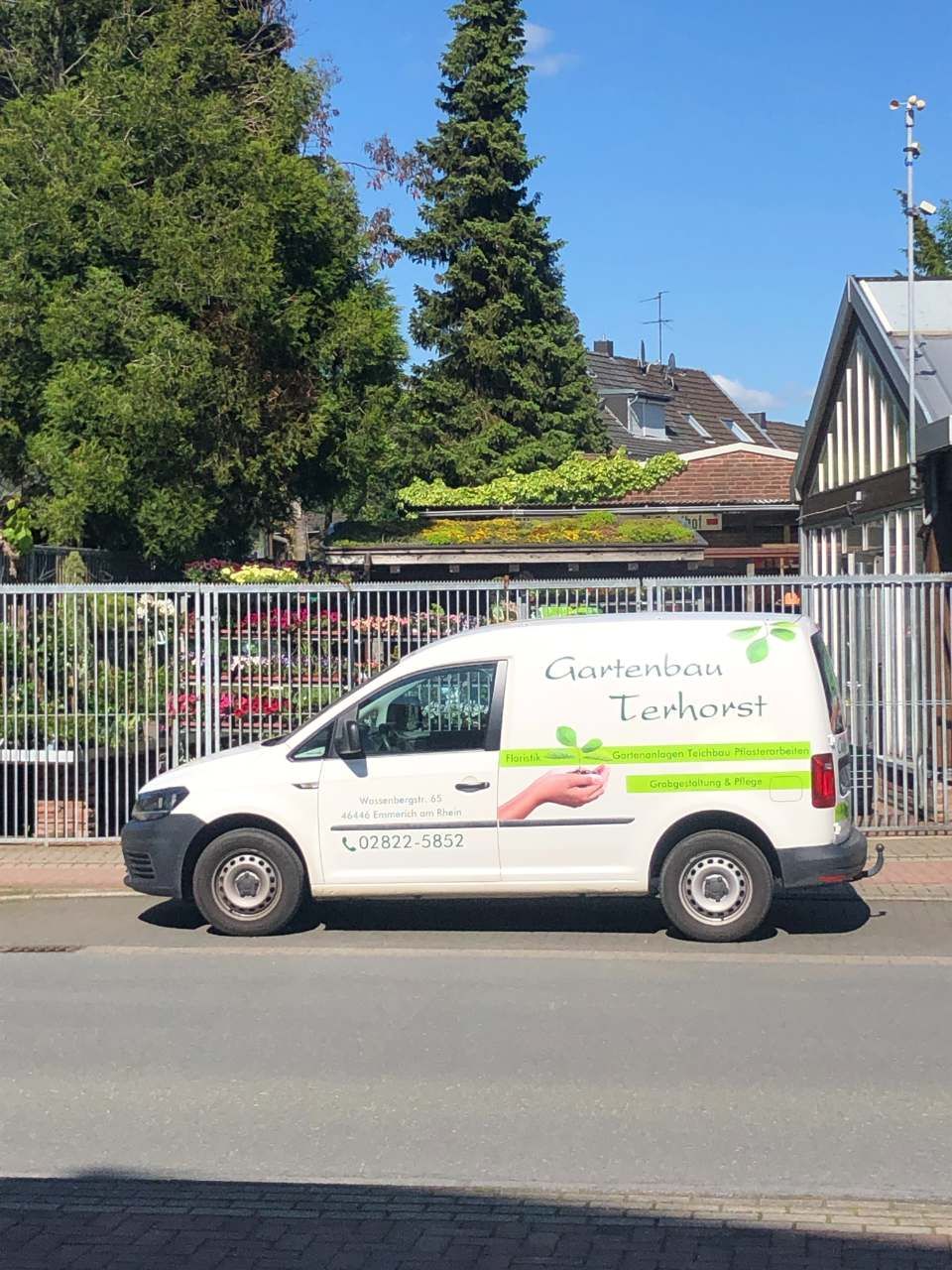 Unternehmensfahrzeug von Terhorst Christoph Gartenbau Terhorst