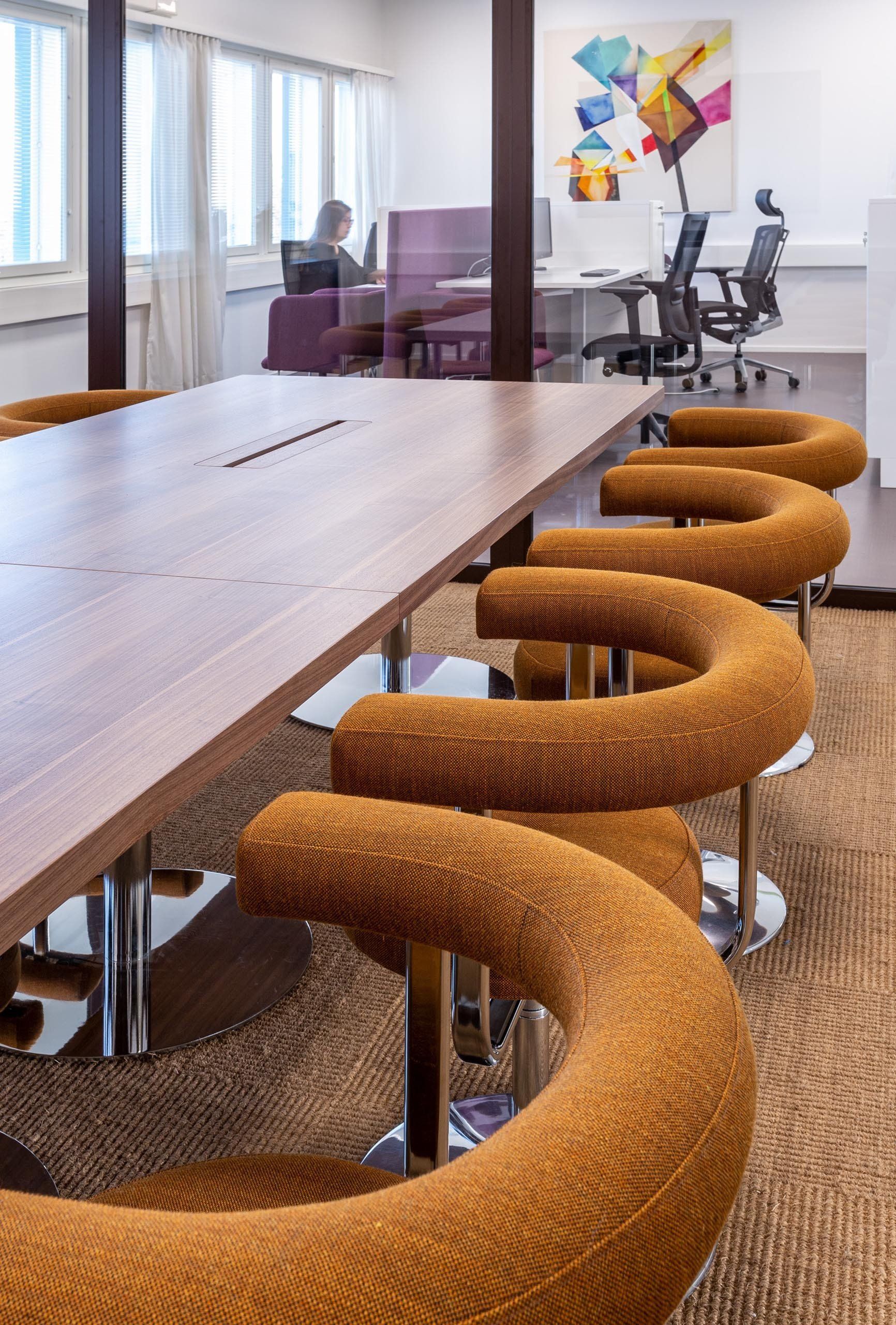 Neuvotteluryhmä. Neuvottelutuoli Lepo Product Polar. 