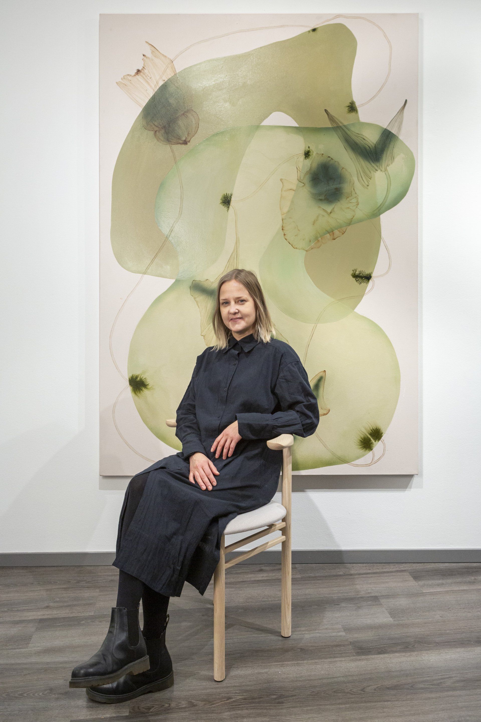 Hanna Kanto taiteilijakuva. 