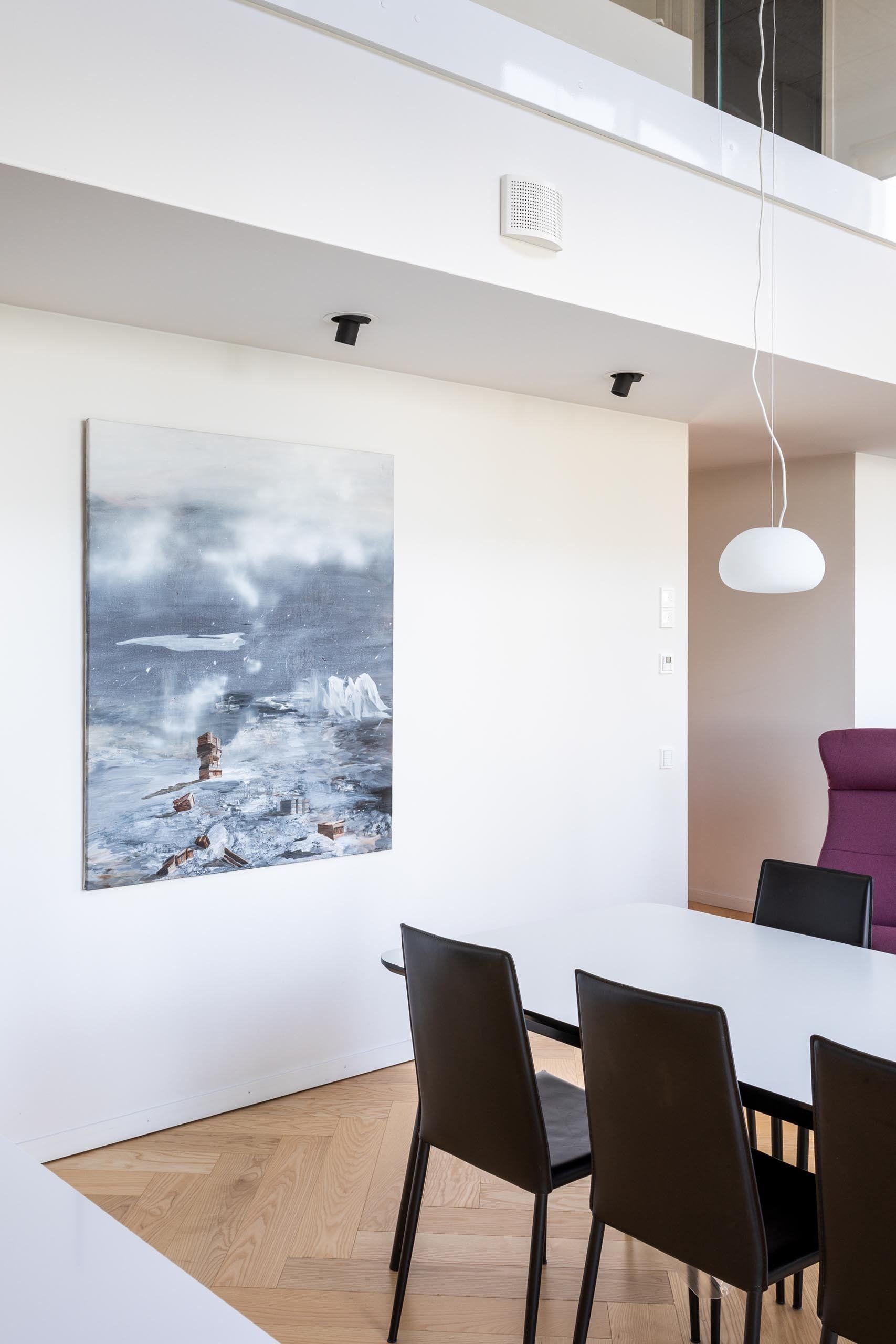 Arktinen taide. Hanna Kanto maalaus. 