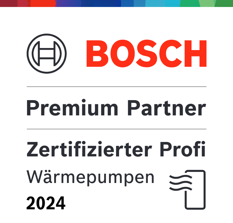 Bosch is a premium partner of zertifizierter profi wärmepumpen 2024.