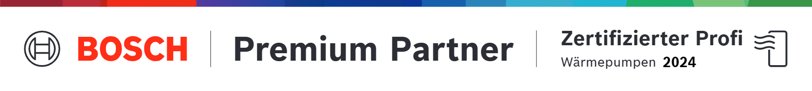 Ein verschwommenes Bild eines Bosch Premium Partner-Logos