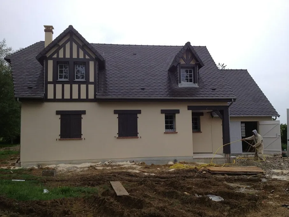 Ravalement de façade en Normandie, Isobaco à Cherbourg