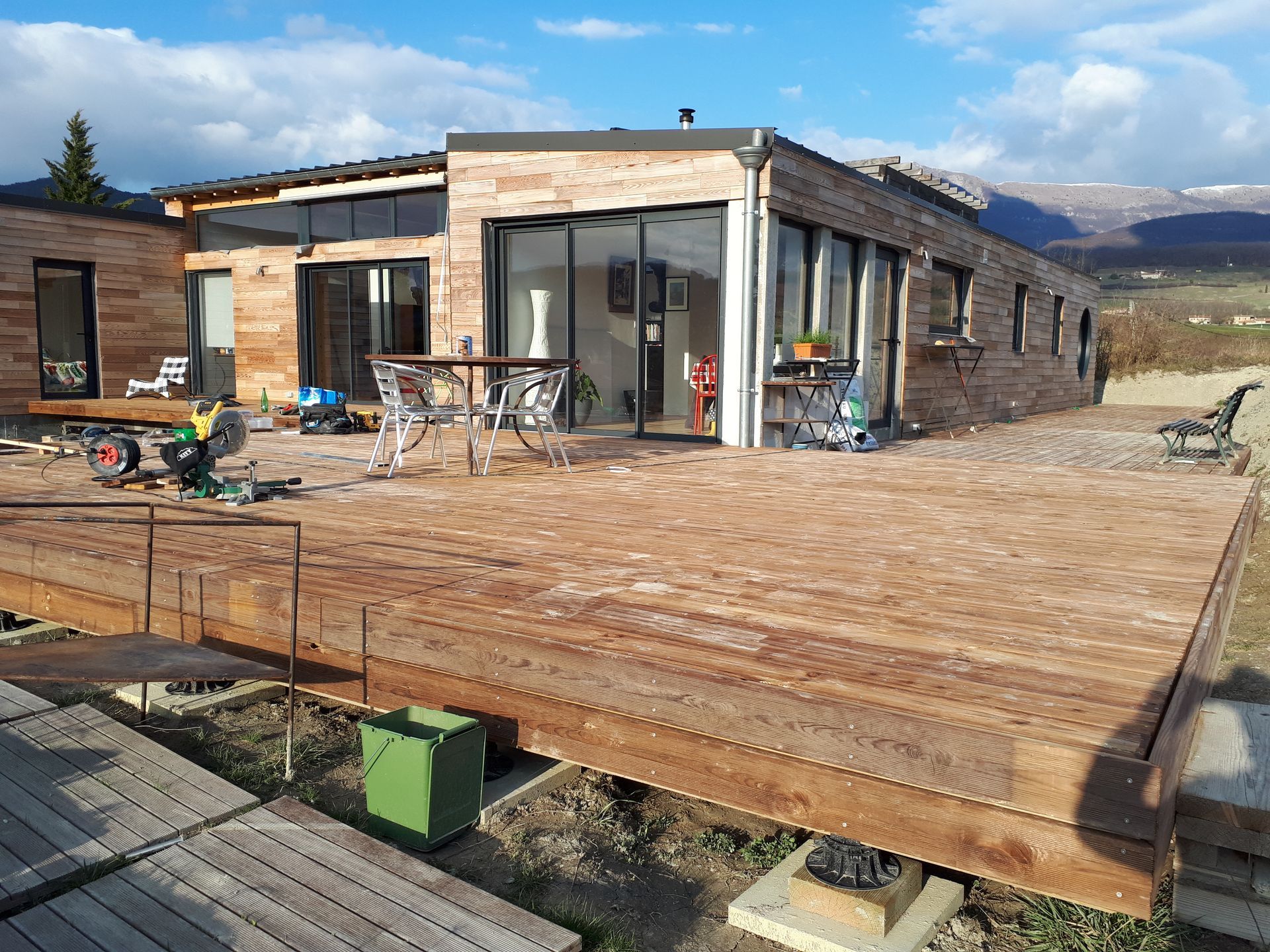 Aménagement de terrasse bois