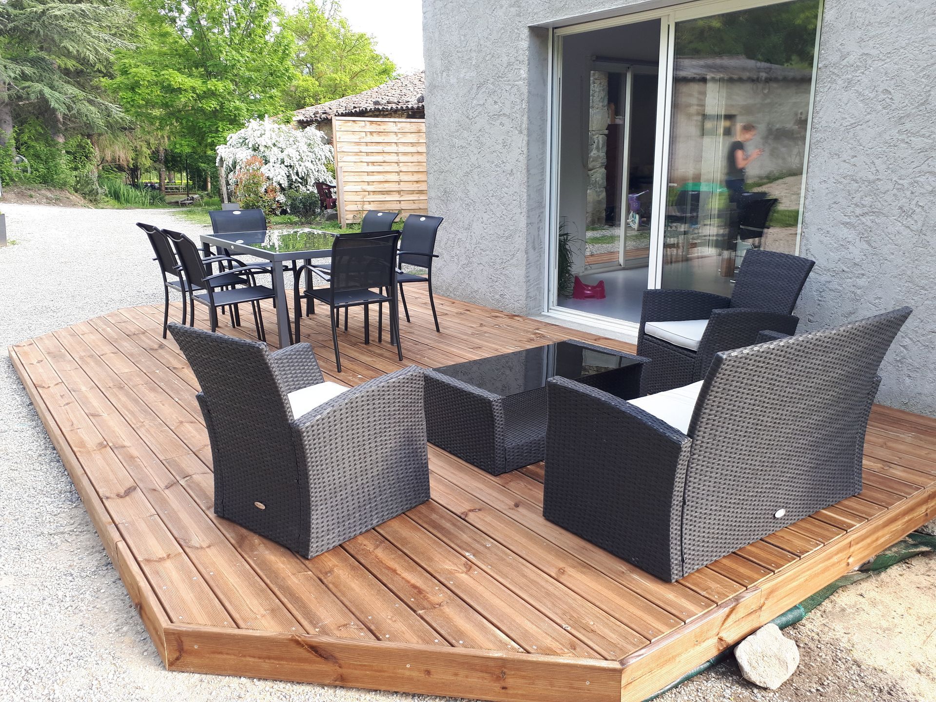 Pose de terrasse bois