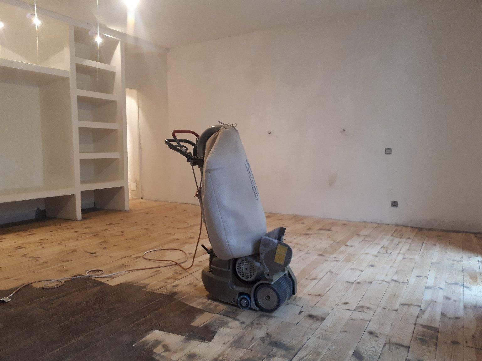 Rénovation de parquet et ponçage