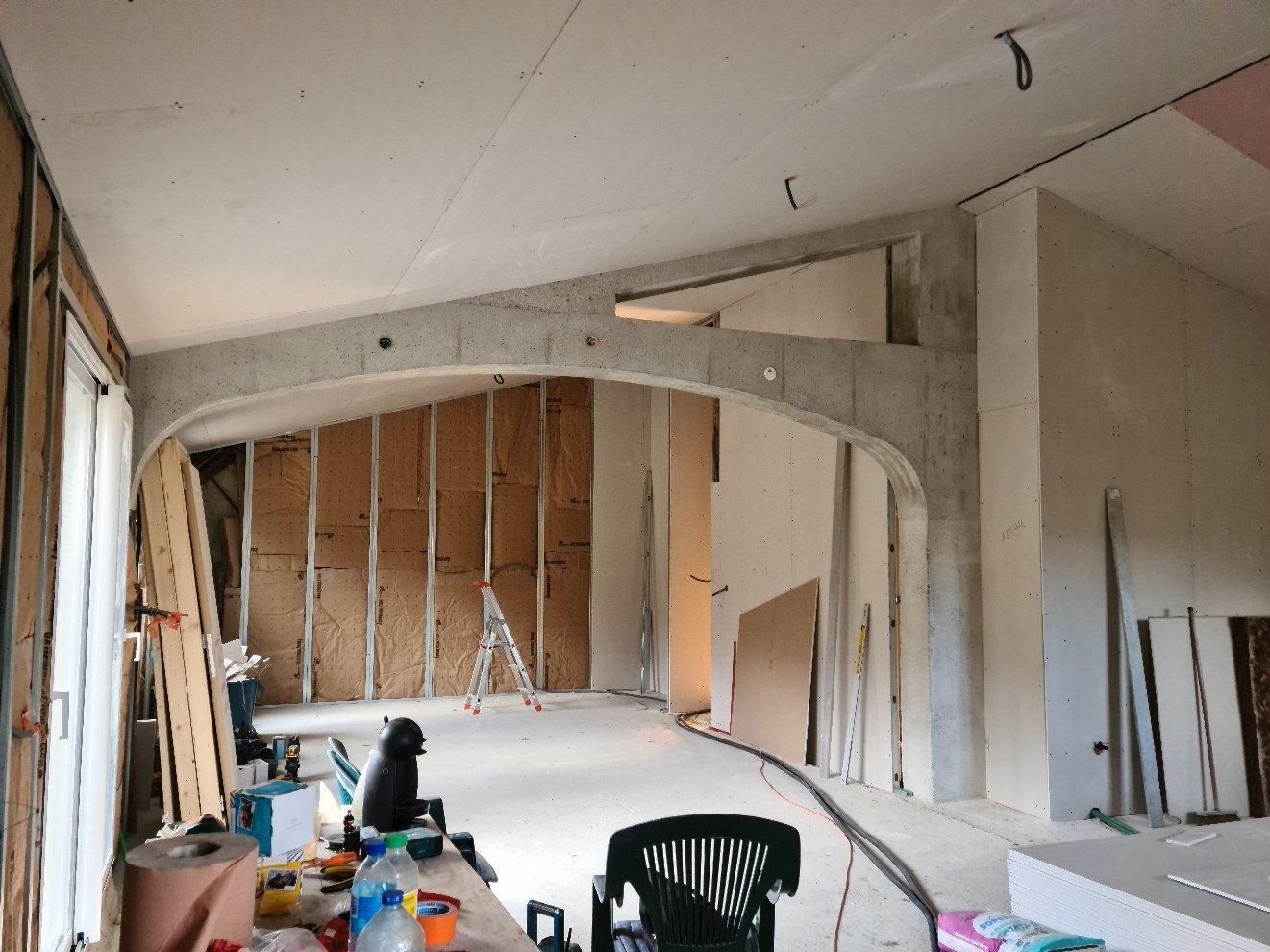 Rénovation intérieure d'une maison