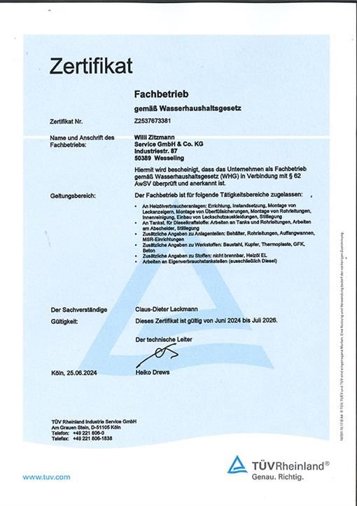 Ein Zertifikat, auf dem das Wort „Zertifikat“ steht
