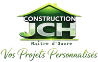 Lien vers la page d'accueil Logo de Constructions JCH.