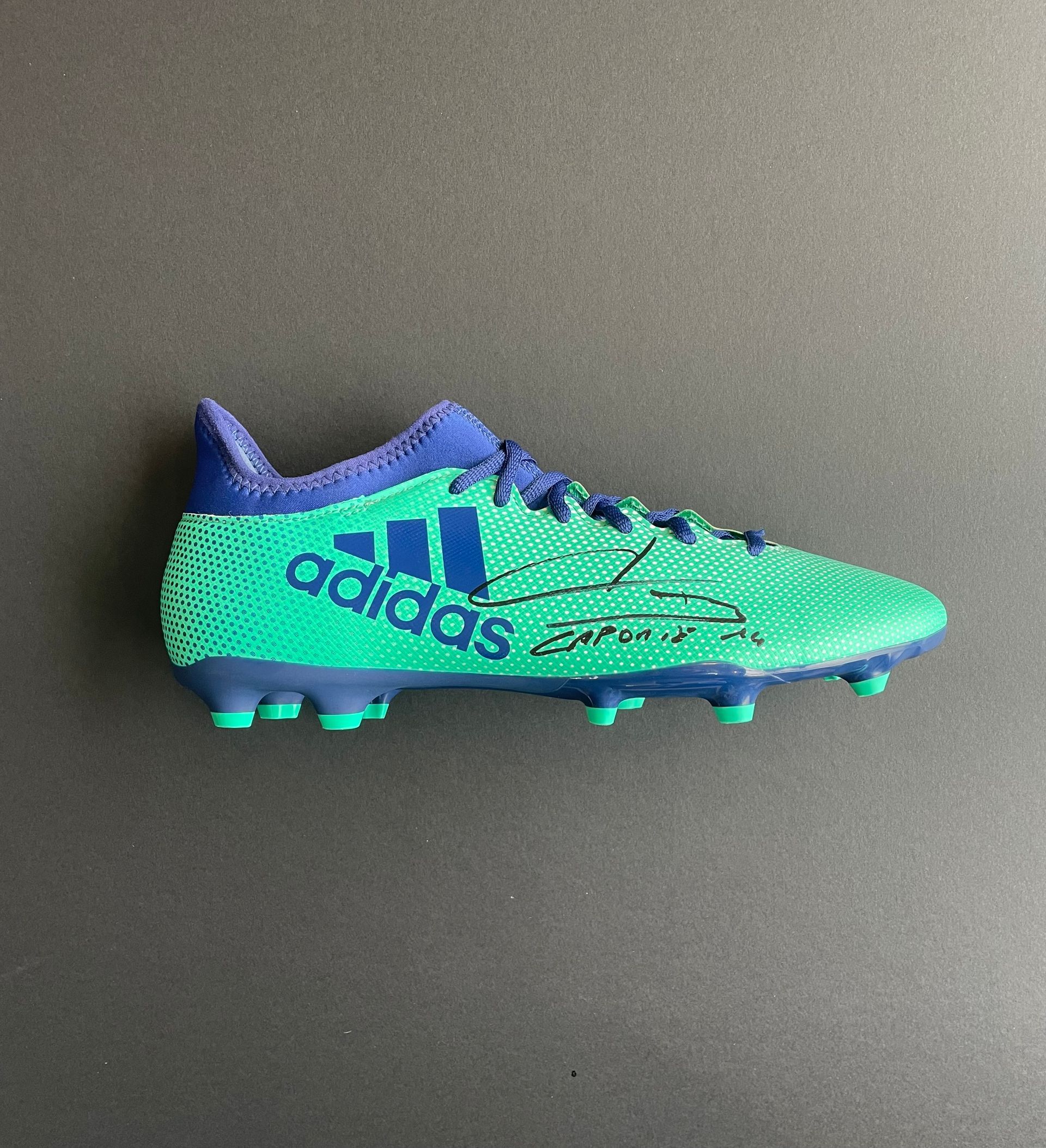 Aymeric Laporte signed boot