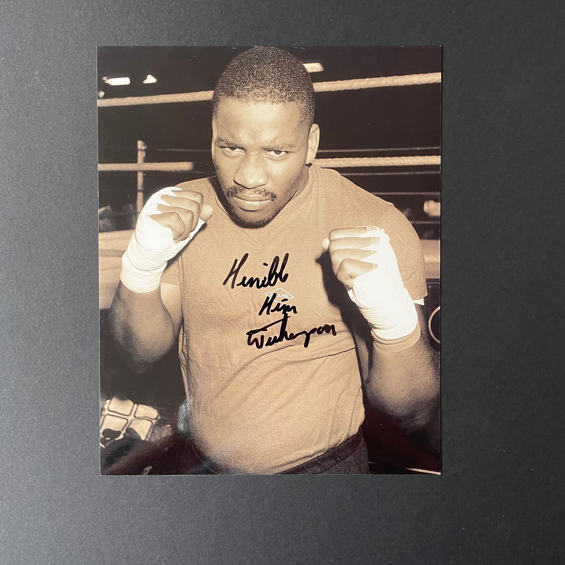 Tim Witherspoon Signed Photo