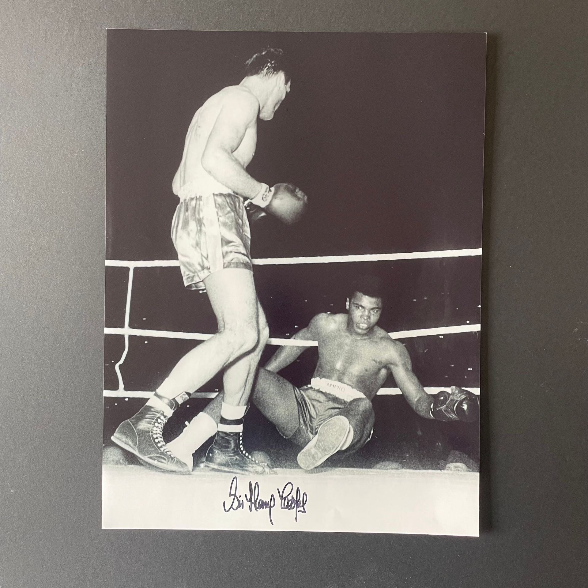 Sir Henry Cooper Signed Photo