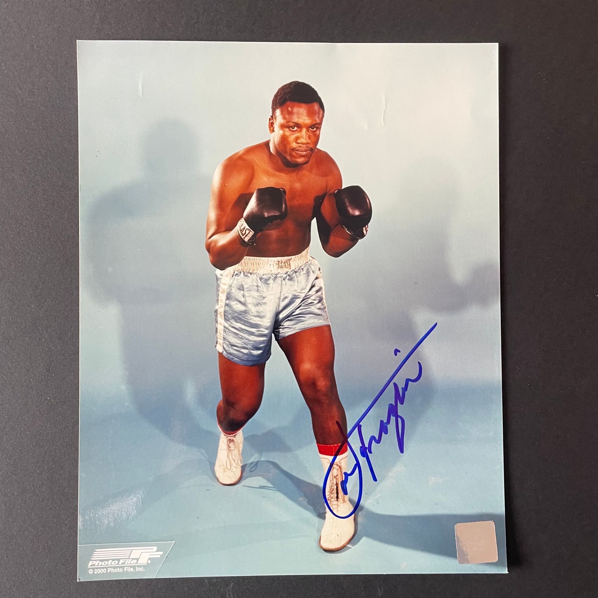Joe Frazier Signed Photo