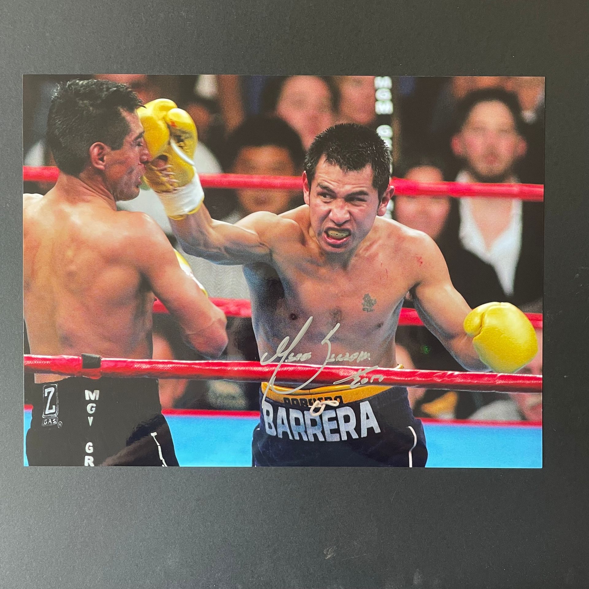 Marco Antonio Barrera Signed Photo